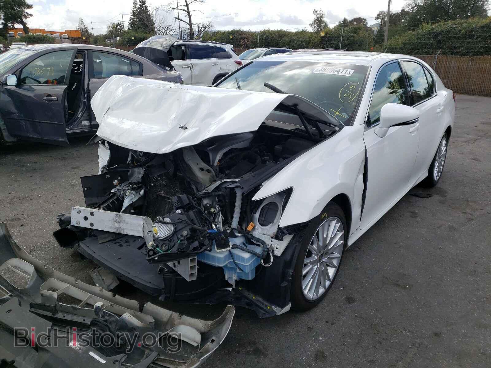 2013 LEXUS GS350 - VIN: JTHBE1BLXD5001252 - Фото 2