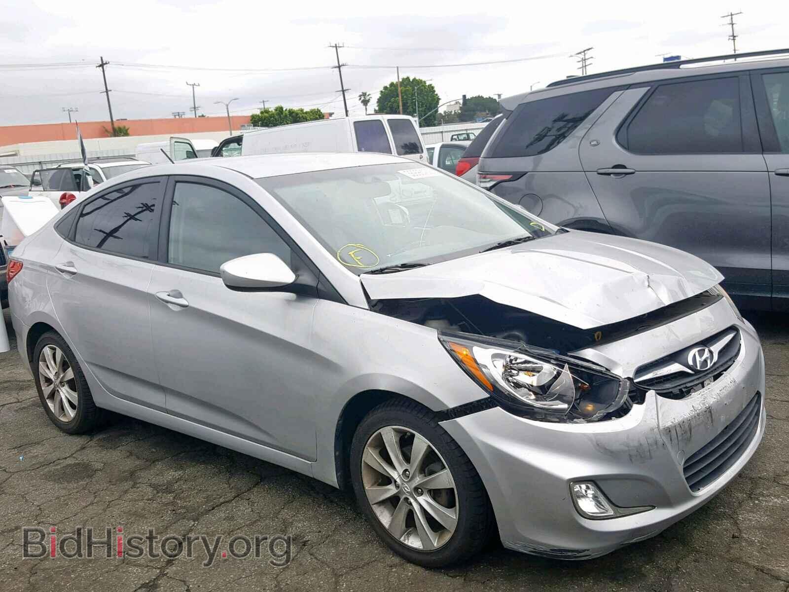 Фотография KMHCU4AE8CU180744 - HYUNDAI ACCENT 2012