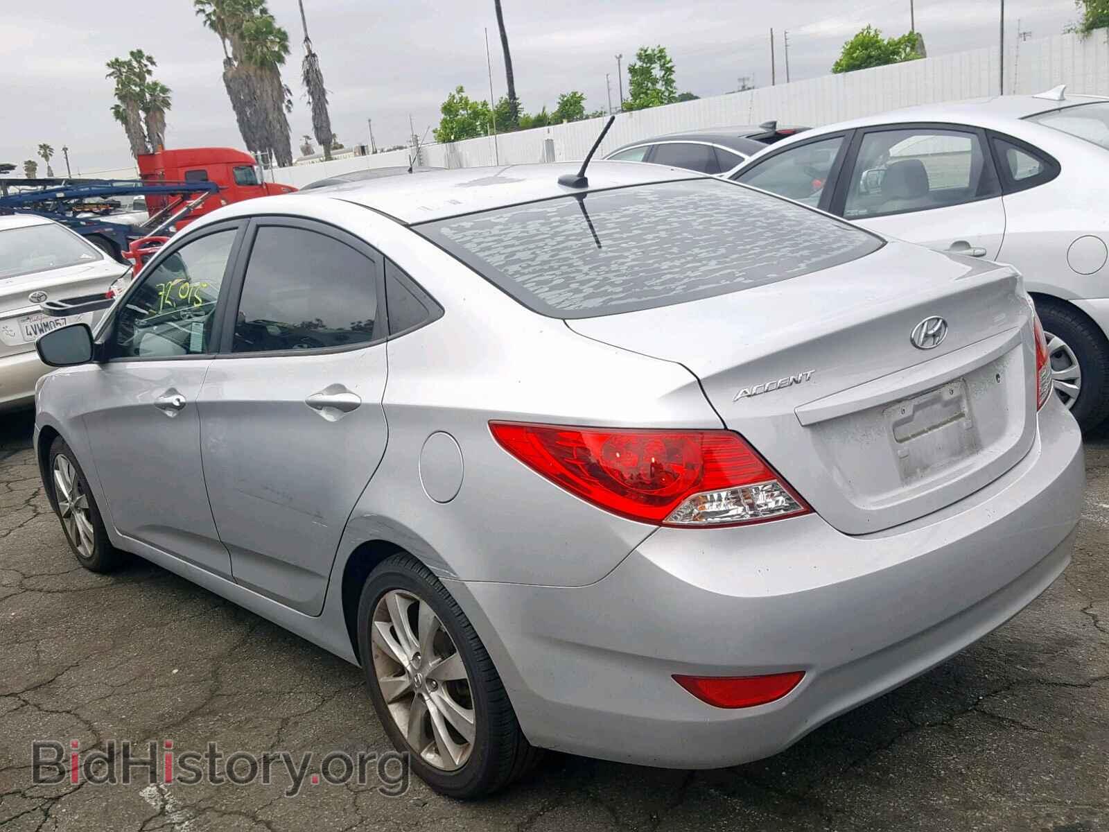 2012 HYUNDAI ACCENT - VIN: KMHCU4AE8CU180744 - Фото 3