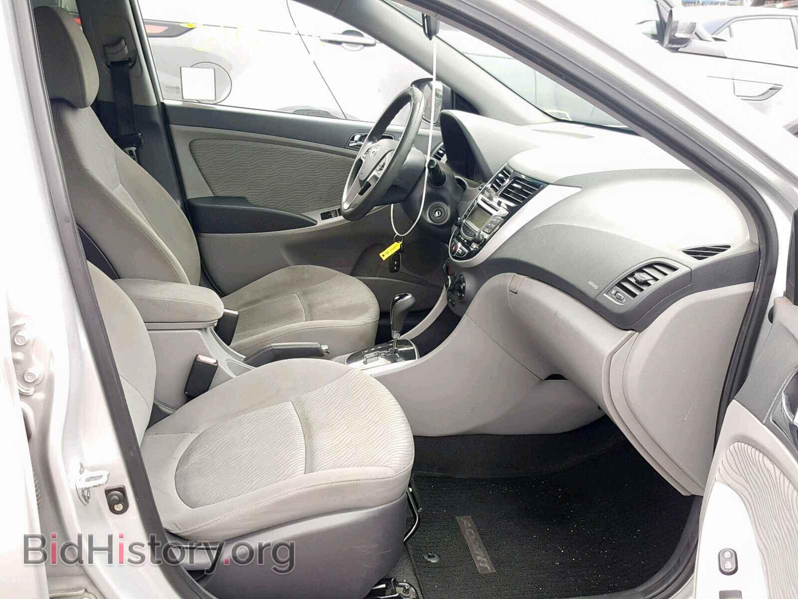 2012 HYUNDAI ACCENT - VIN: KMHCU4AE8CU180744 - Фото 5