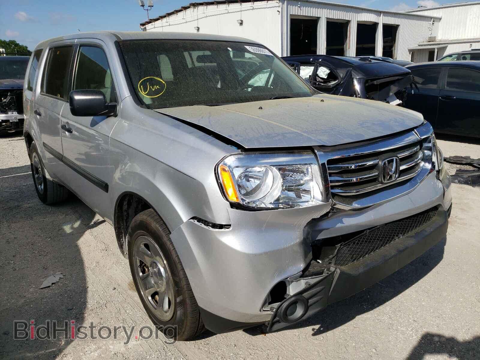 Photo 5FNYF4H21CB025509 - HONDA PILOT 2012