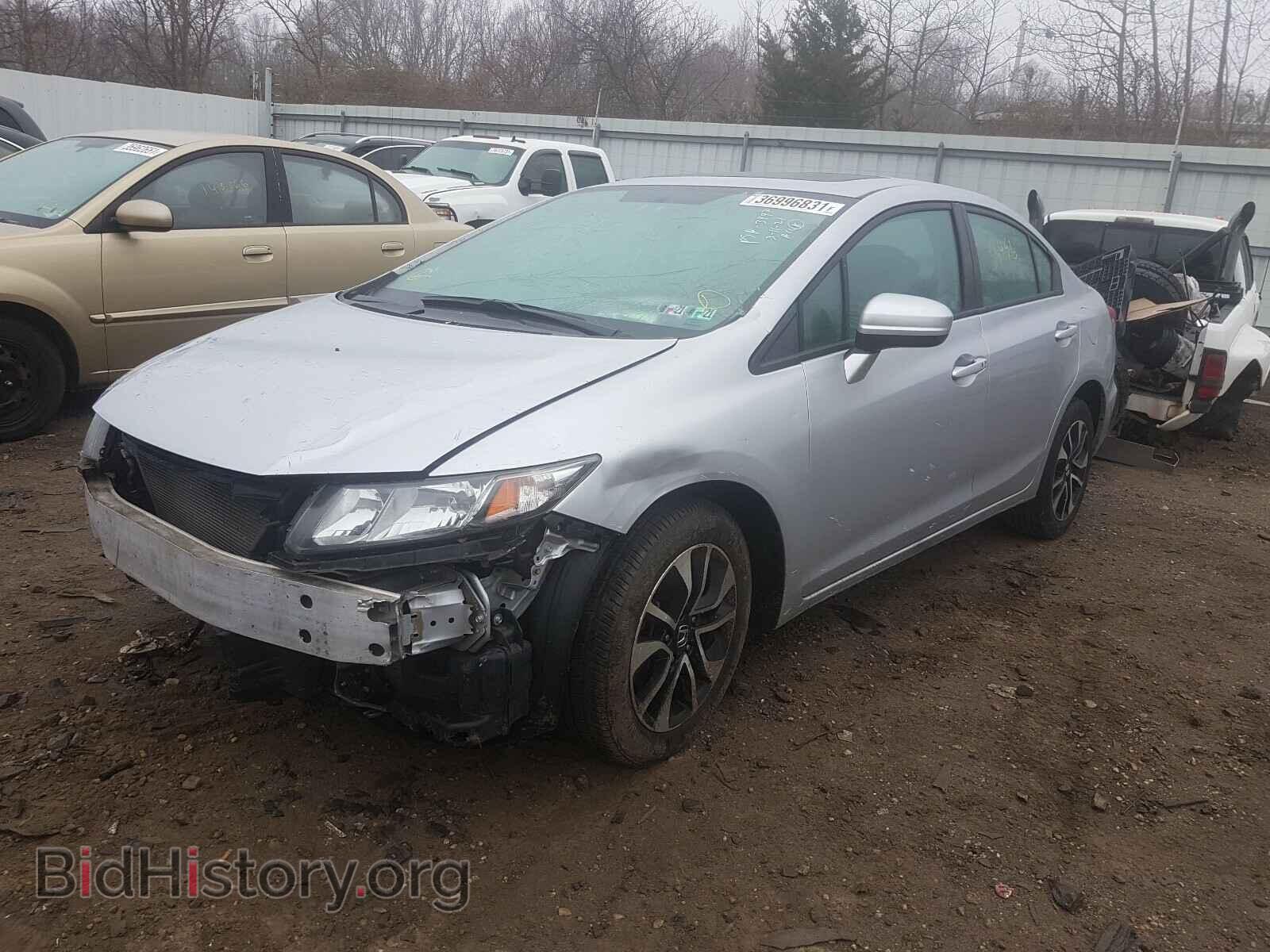 2014 HONDA CIVIC - VIN: 2HGFB2F89EH537340 - Photo 2