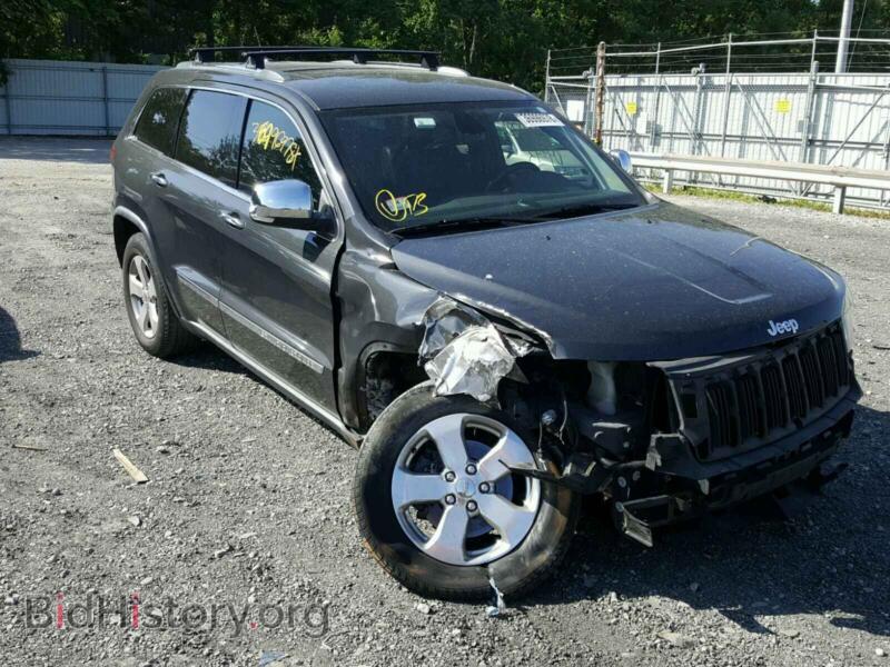 2011 Jeep CHEROKEE Grand Cher (VIN 1J4RR5GG3BC528222) — photo 1 of 10, Copart, damage: front end