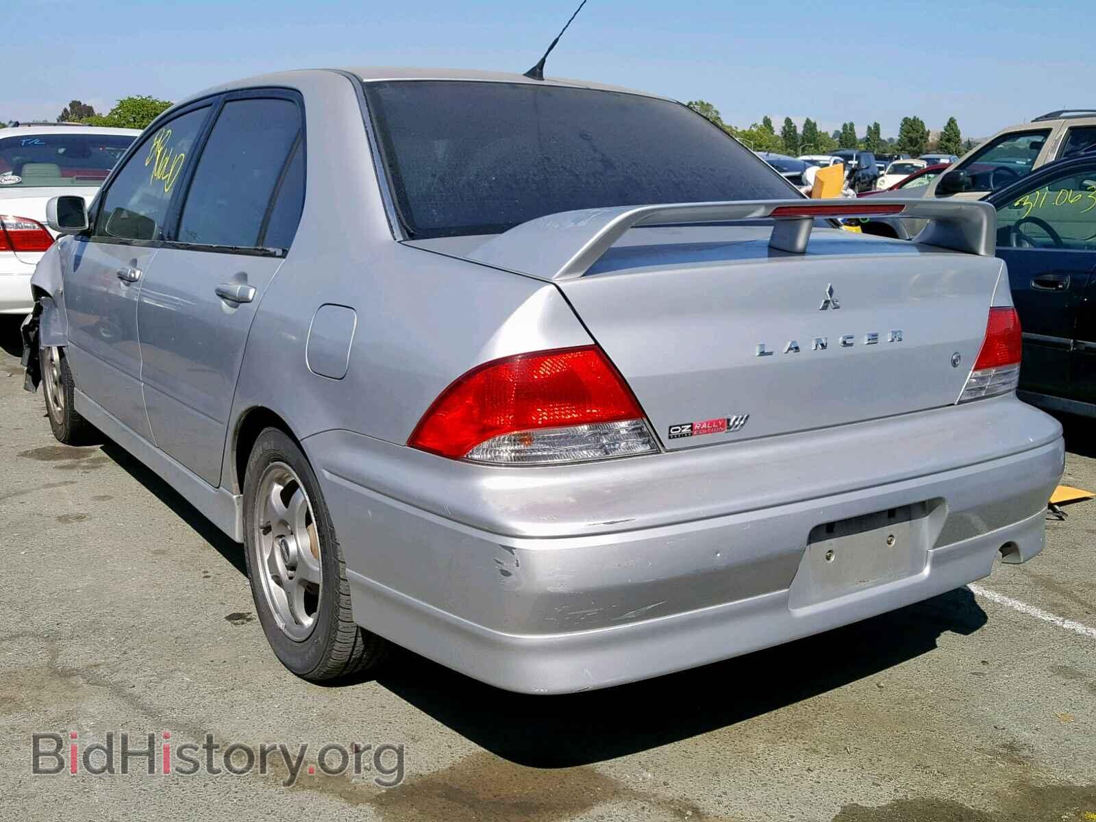 2002 MITSUBISHI LANCER - VIN: JA3AJ86E72U080507 - Photo 3
