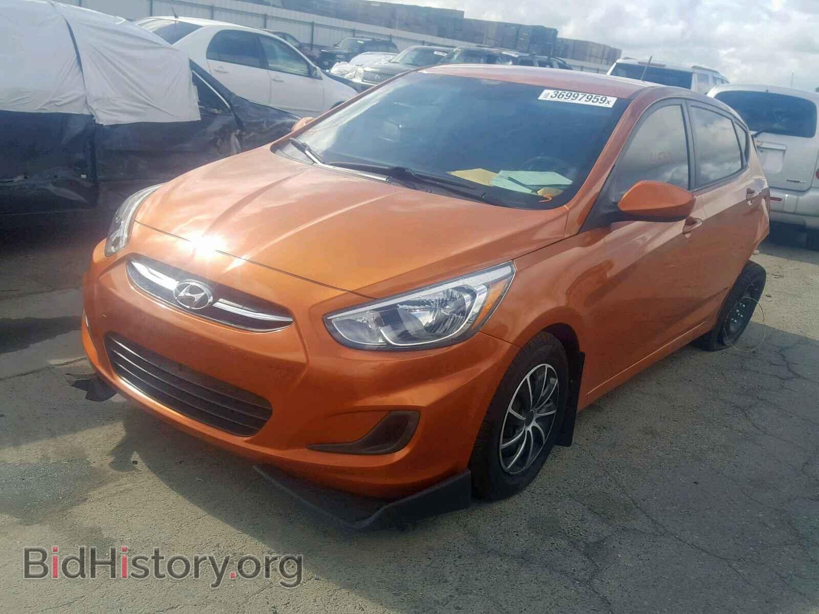 2017 HYUNDAI ACCENT - VIN: KMHCT5AE8HU301689 - Фото 2