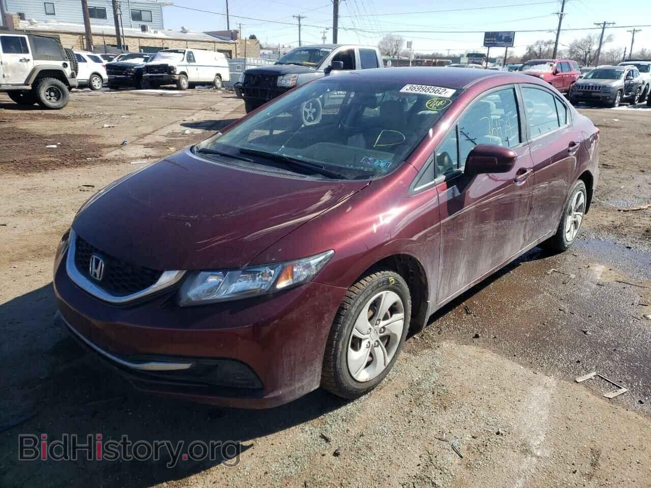2015 HONDA CIVIC - VIN: 19XFB2F53FE701442 - Фото 2