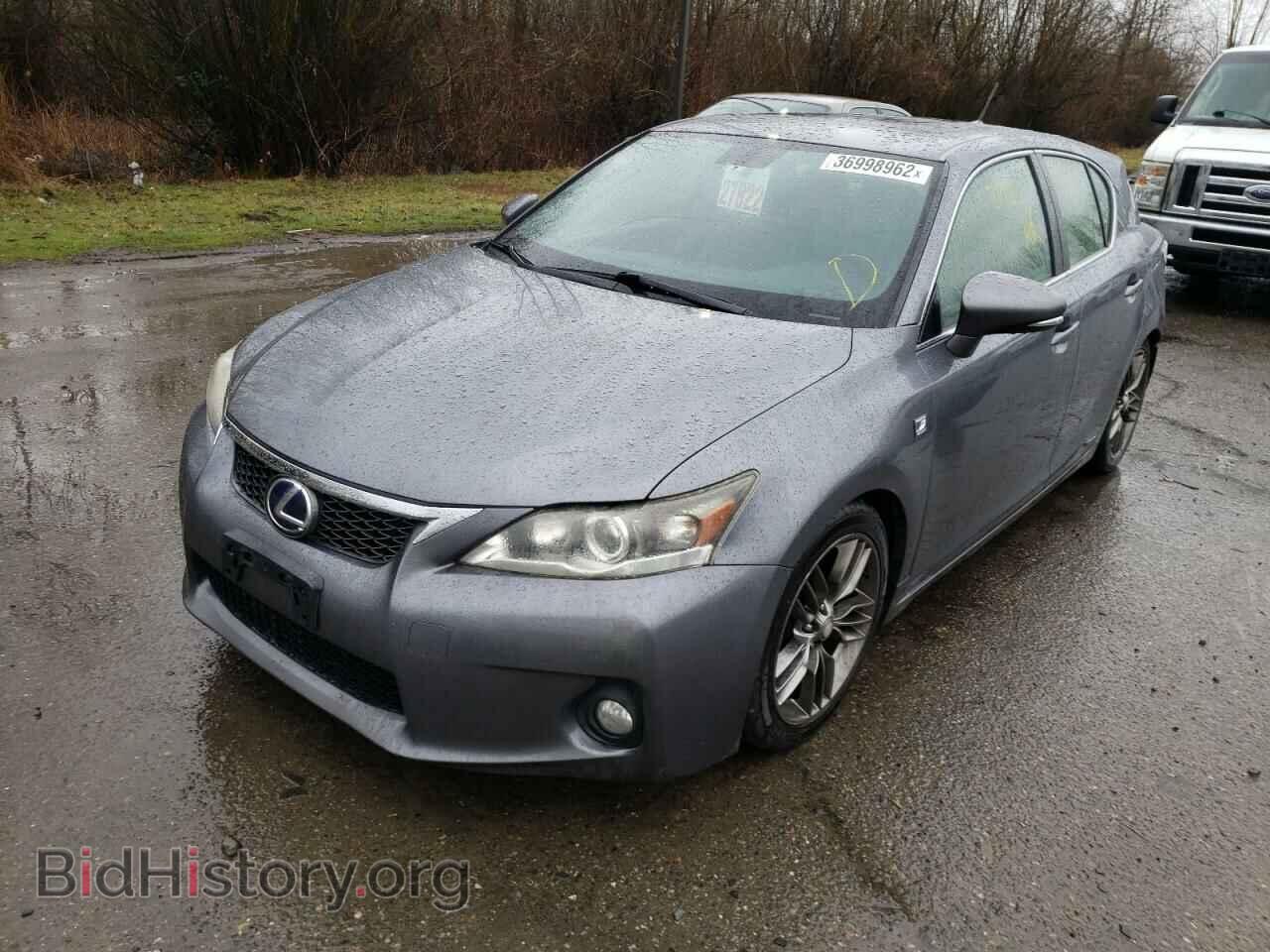 2012 LEXUS CT 200 - VIN: JTHKD5BH0C2059960 - Фото 2