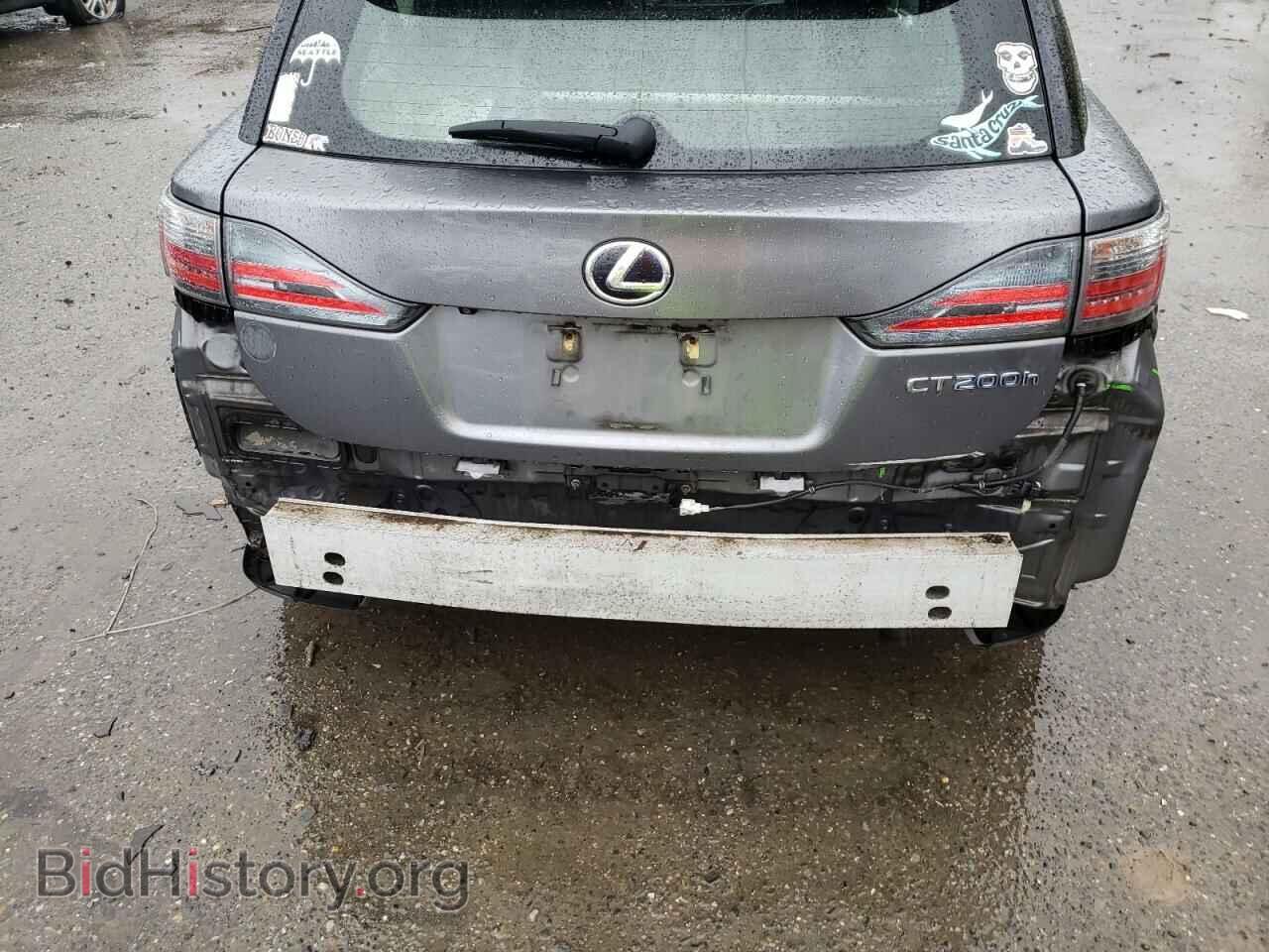 2012 LEXUS CT 200 - VIN: JTHKD5BH0C2059960 - Фото 9