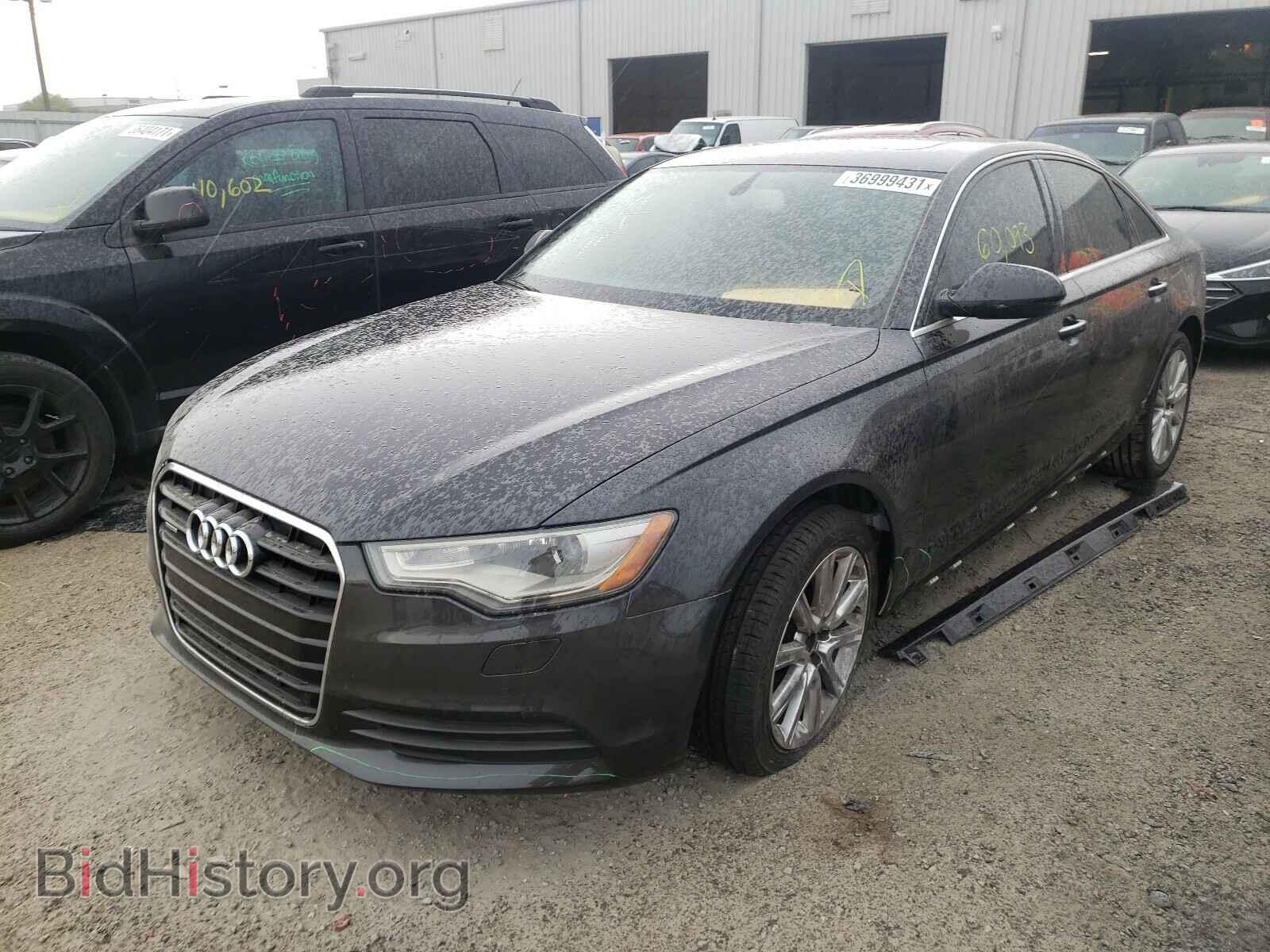 2014 AUDI A6 - VIN: WAUGFAFC1EN075804 - Фото 2