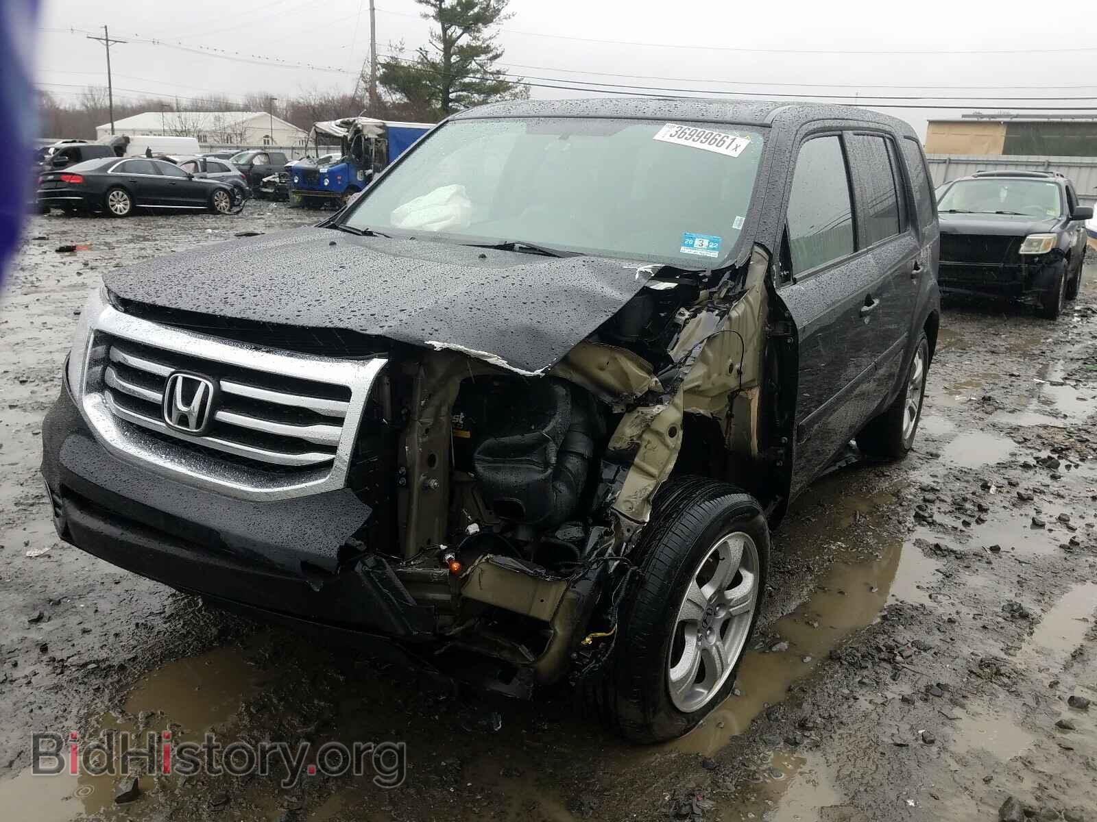 2013 HONDA PILOT - VIN: 5FNYF4H6XDB031314 - Фото 2
