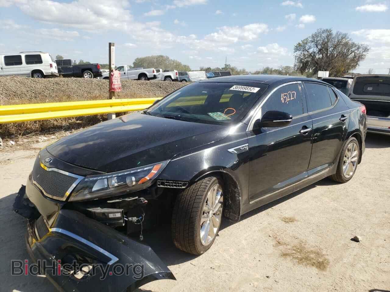 2015 KIA OPTIMA - VIN: 5XXGR4A67FG455627 - Фото 2