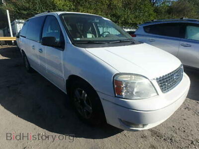 2006 Ford FREESTAR Freestar L, white — VIN 2FMDA58276BA16734, Copart