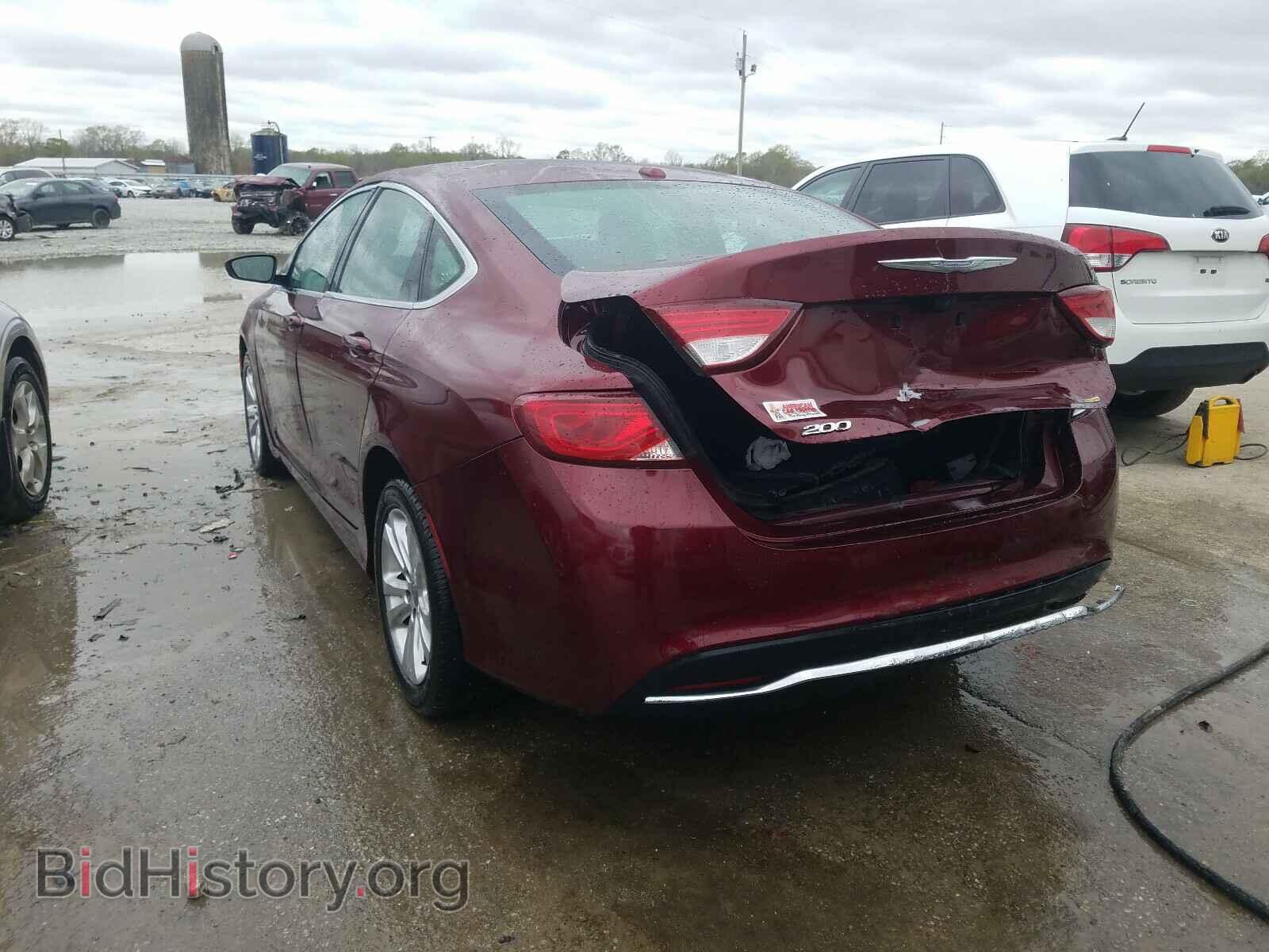 2016 CHRYSLER 200 - VIN: 1C3CCCAB1GN154742 - Фото 3