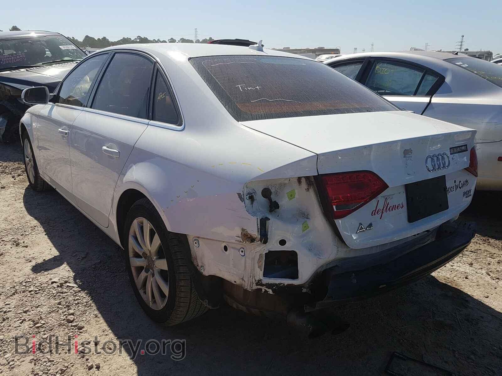 2012 AUDI A4 - VIN: WAUBFAFL3CN016258 - Photo 3