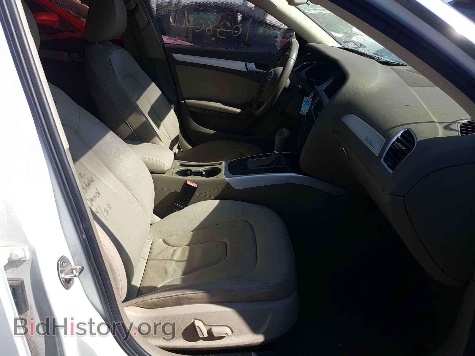 2012 AUDI A4 - VIN: WAUBFAFL3CN016258 - Photo 5
