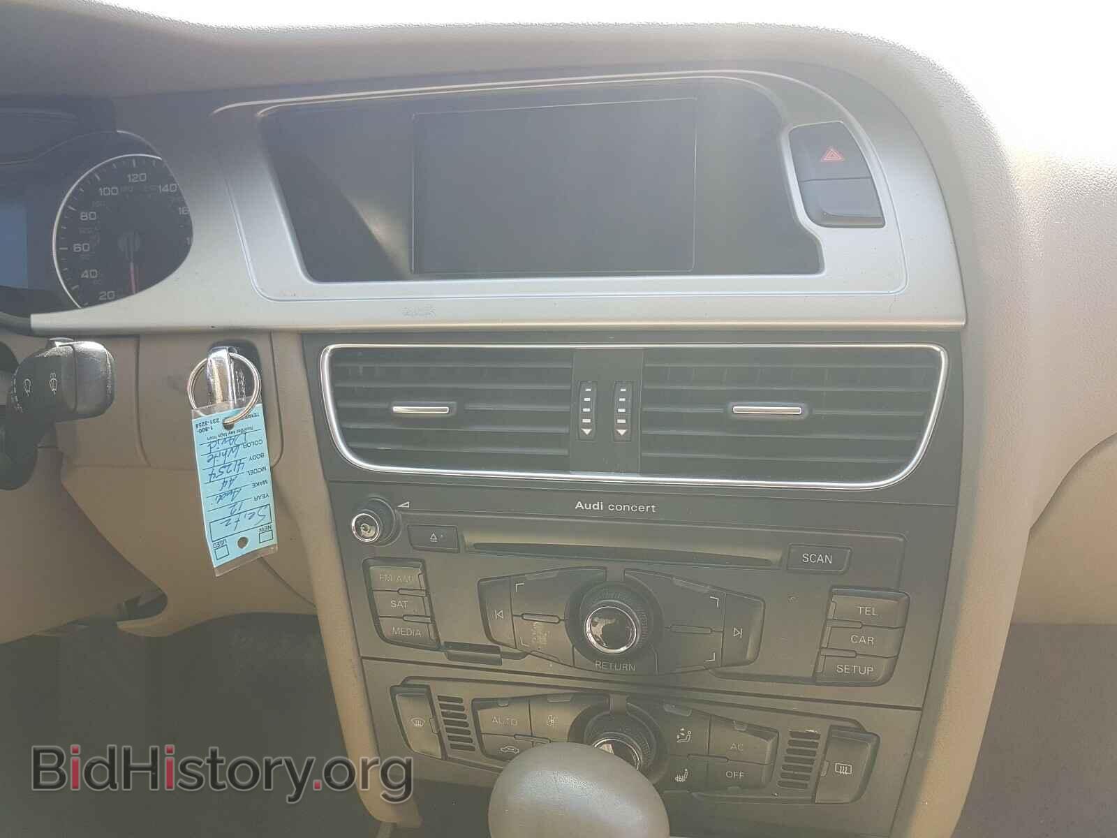 2012 AUDI A4 - VIN: WAUBFAFL3CN016258 - Photo 9