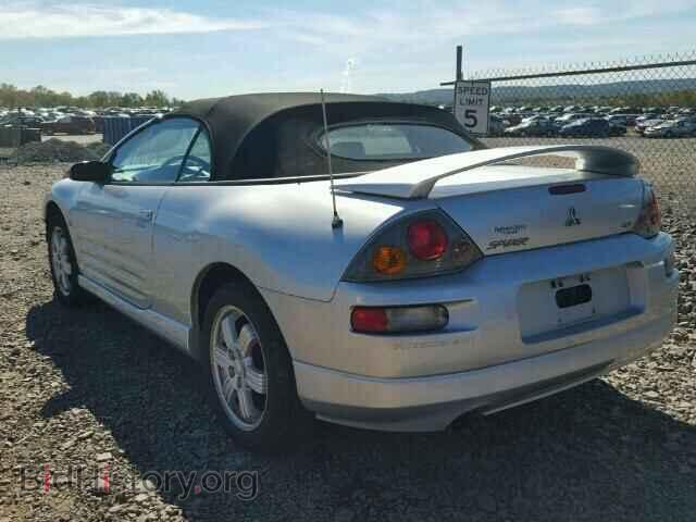 2001 MITSUBISHI ECLIPSE - VIN: 4A3AE85H31E093455 - Фото 3