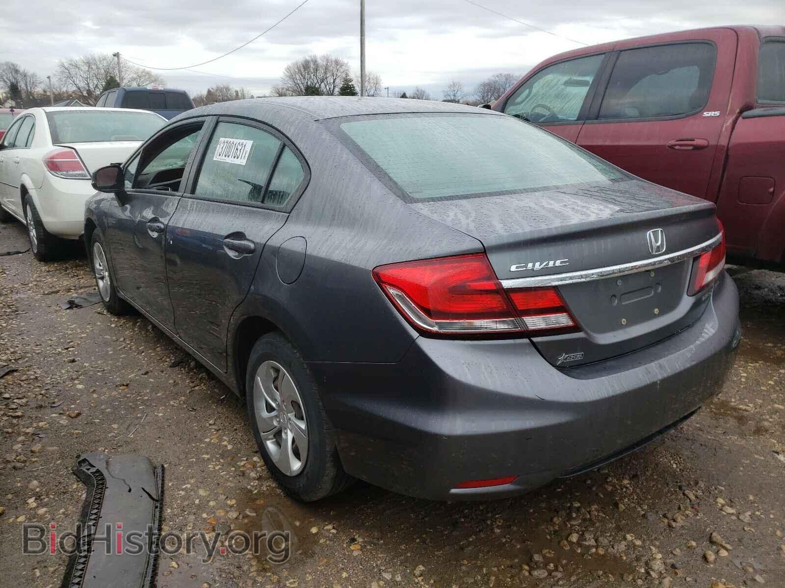 2013 HONDA CIVIC - VIN: 19XFB2F52DE007645 - Фото 3