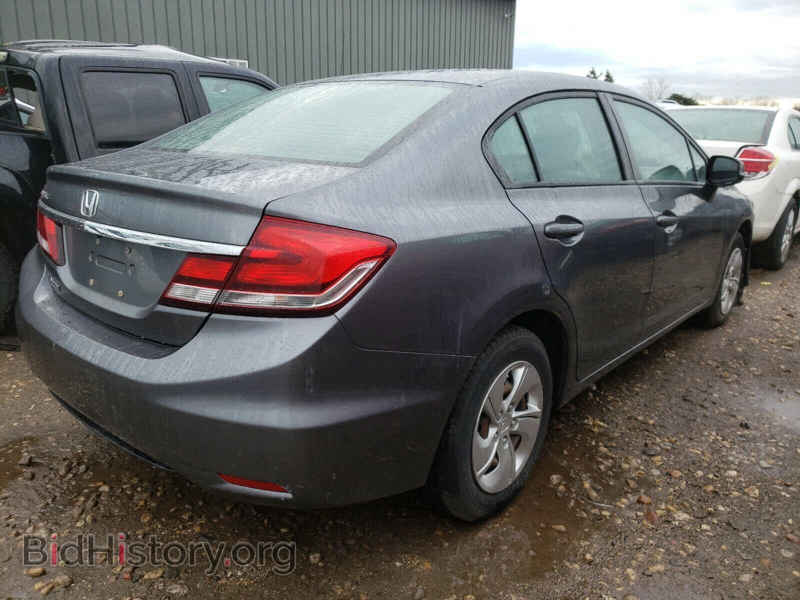 2013 HONDA CIVIC - VIN: 19XFB2F52DE007645 - Фото 4