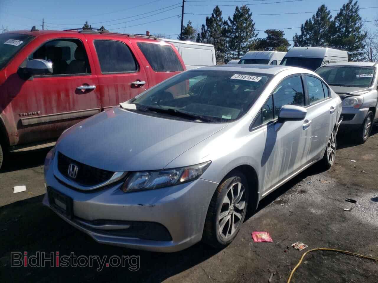 2015 HONDA CIVIC - VIN: 2HGFB2F85FH537952 - Фото 2