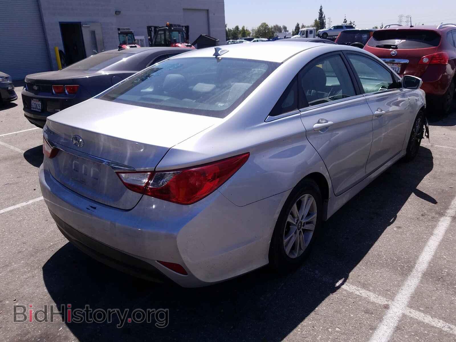 2014 HYUNDAI SONATA - VIN: 5NPEB4AC7EH882746 - Фото 4