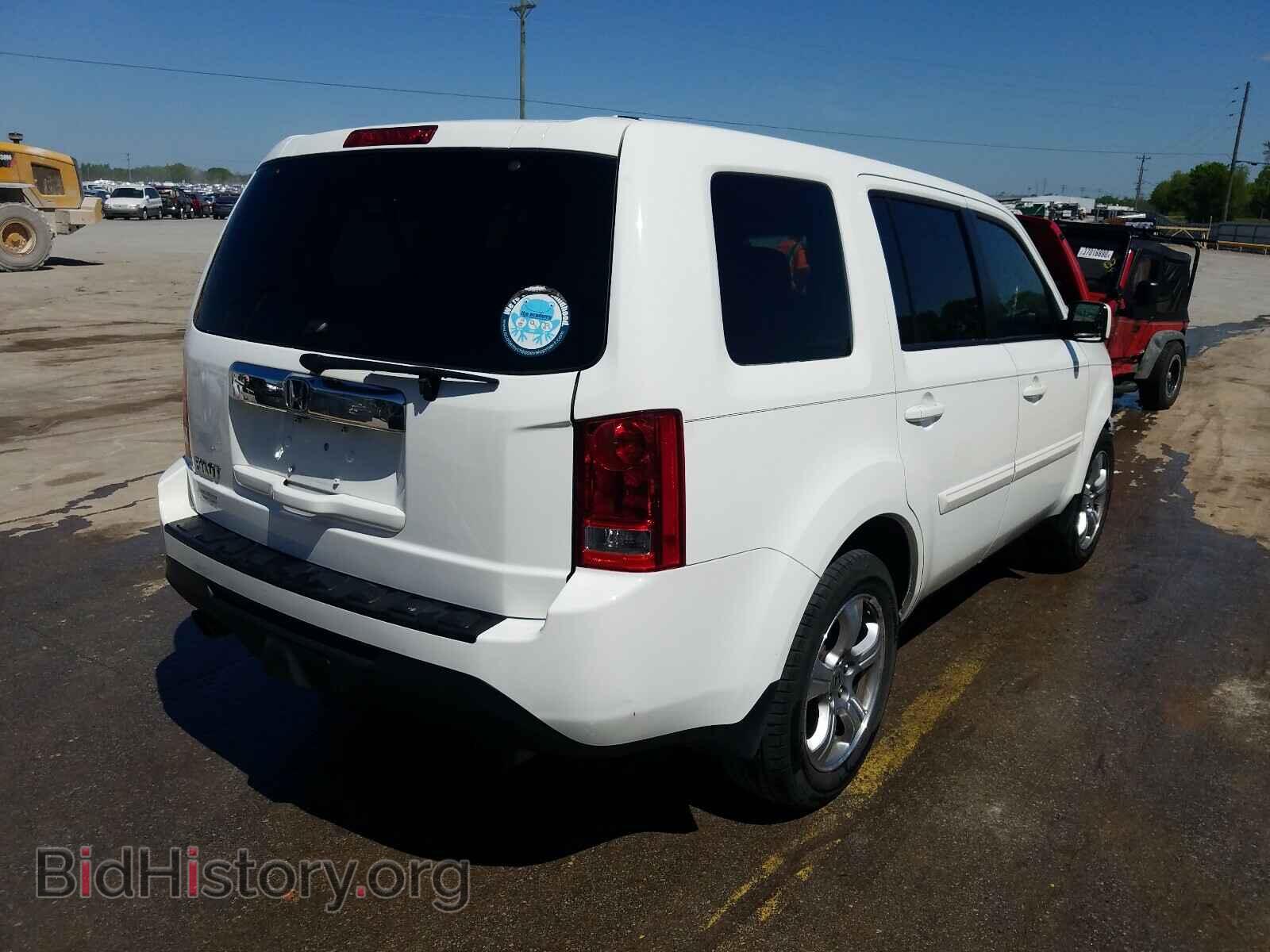 2013 HONDA PILOT - VIN: 5FNYF3H53DB029731 - Фото 4