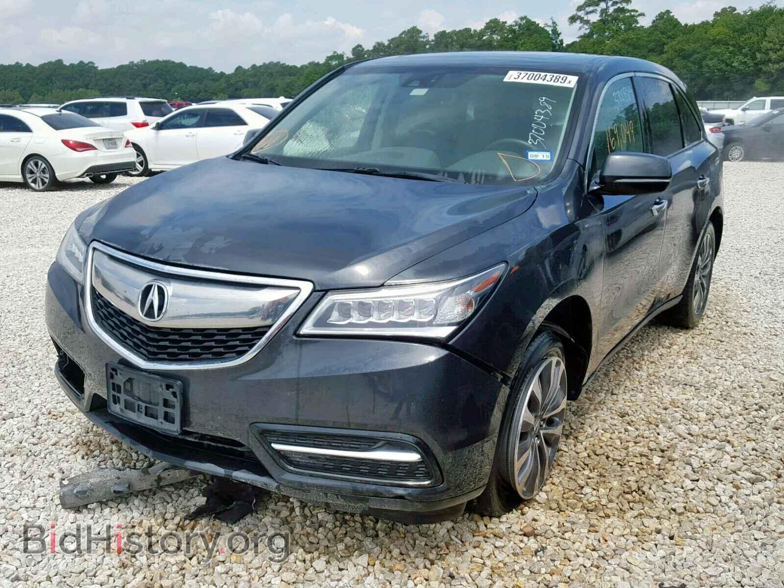 2015 ACURA MDX - VIN: 5FRYD3H40FB007281 - Фото 2