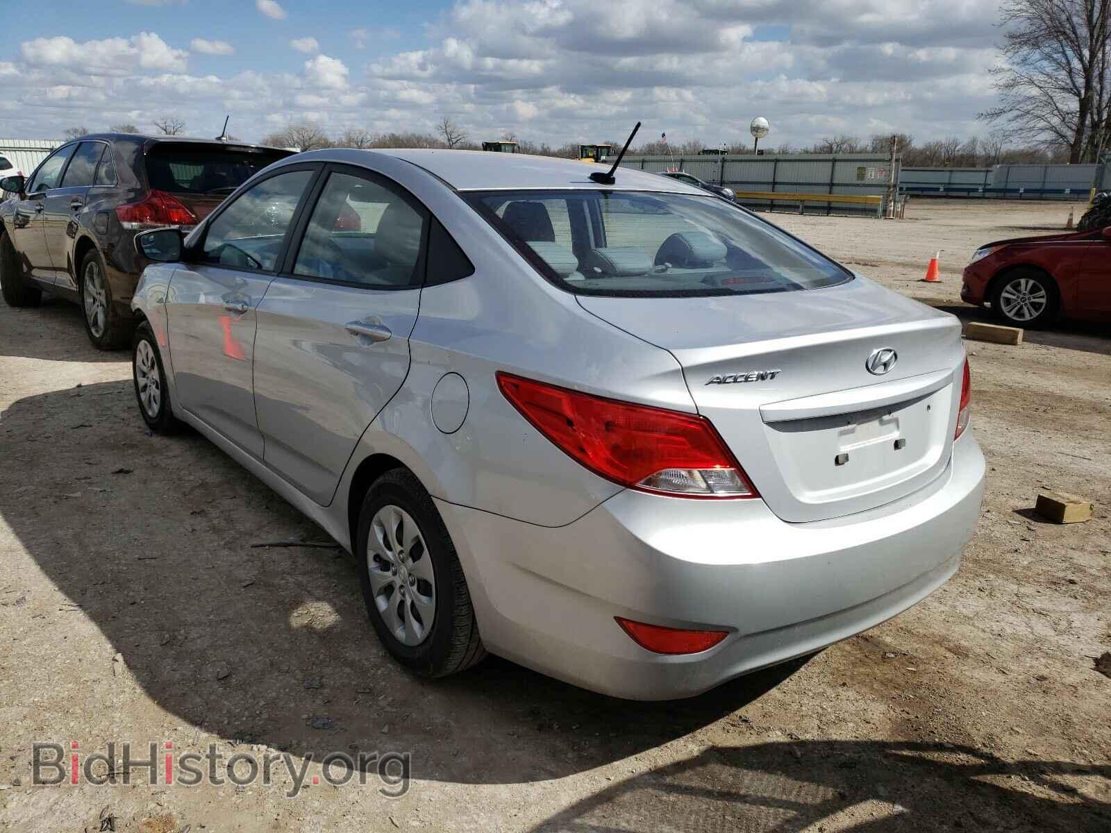 2016 HYUNDAI ACCENT - VIN: KMHCT4AE0GU123477 - Фото 3