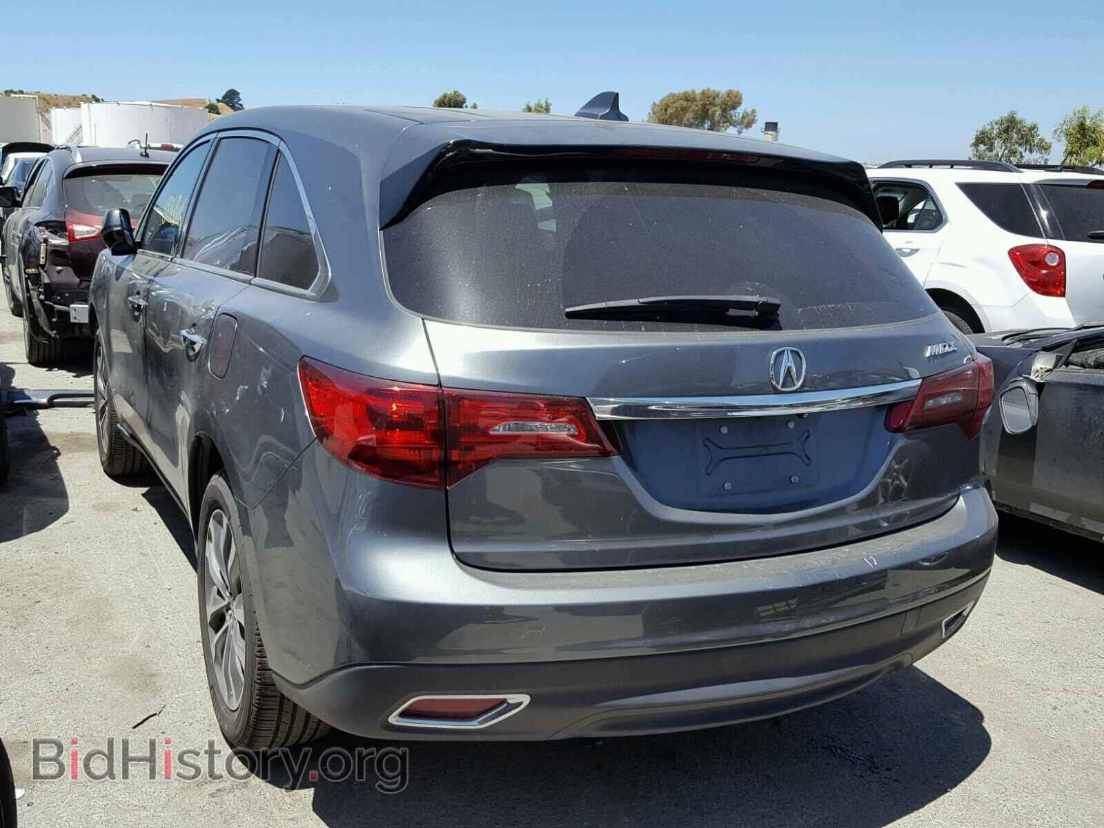 2016 ACURA MDX - VIN: 5FRYD3H46GB007805 - Фото 3