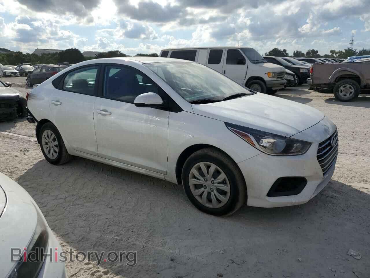 2022 HYUNDAI ACCENT - VIN: 3KPC24A61NE183523 - Фото 4