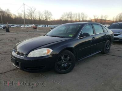 2010 Chevrolet IMPALA Impala LS, черный — VIN 2G1WA5EN4A1205067, Copart
