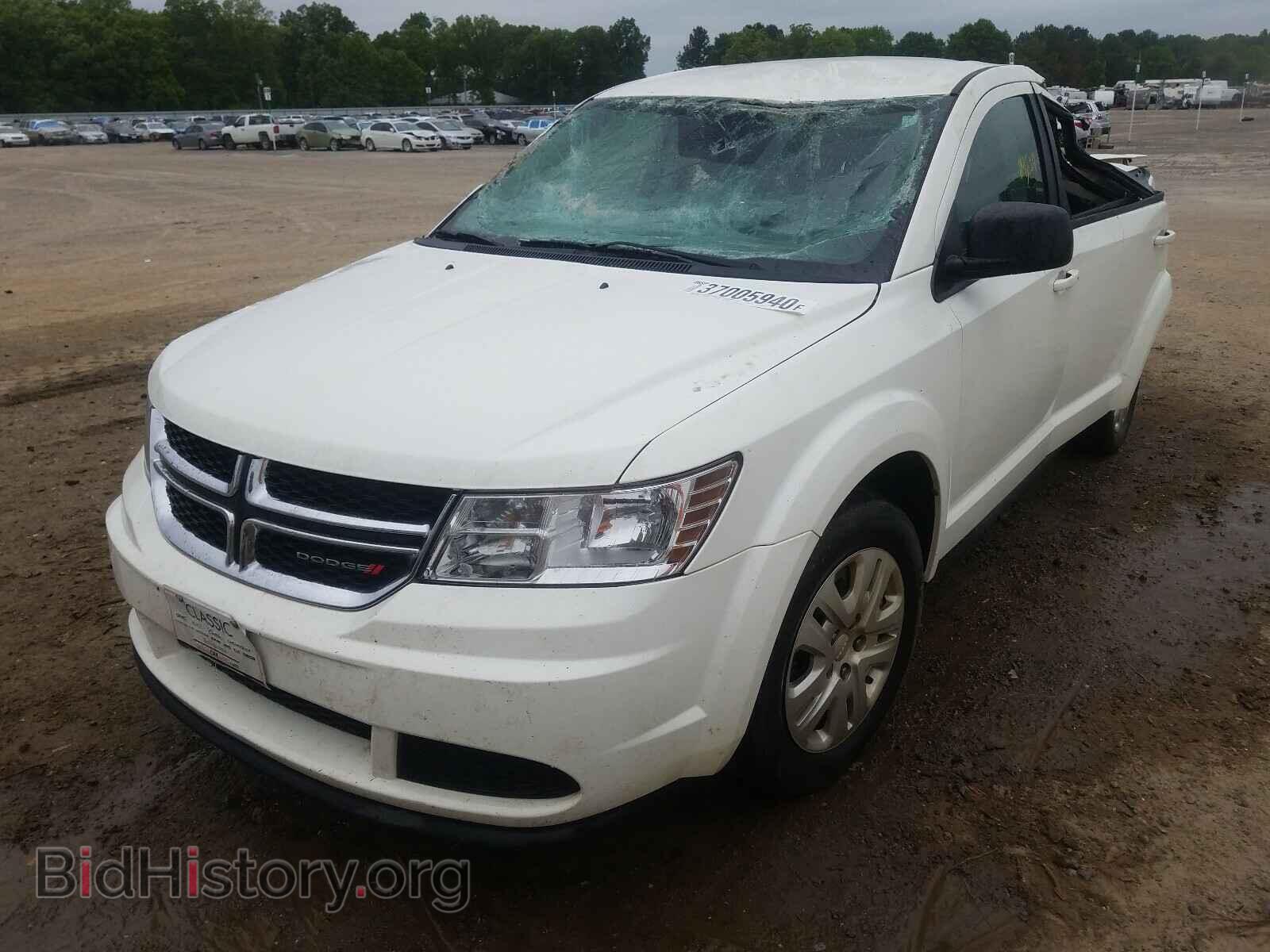 2014 DODGE JOURNEY - VIN: 3C4PDCAB9ET220011 - Фото 2