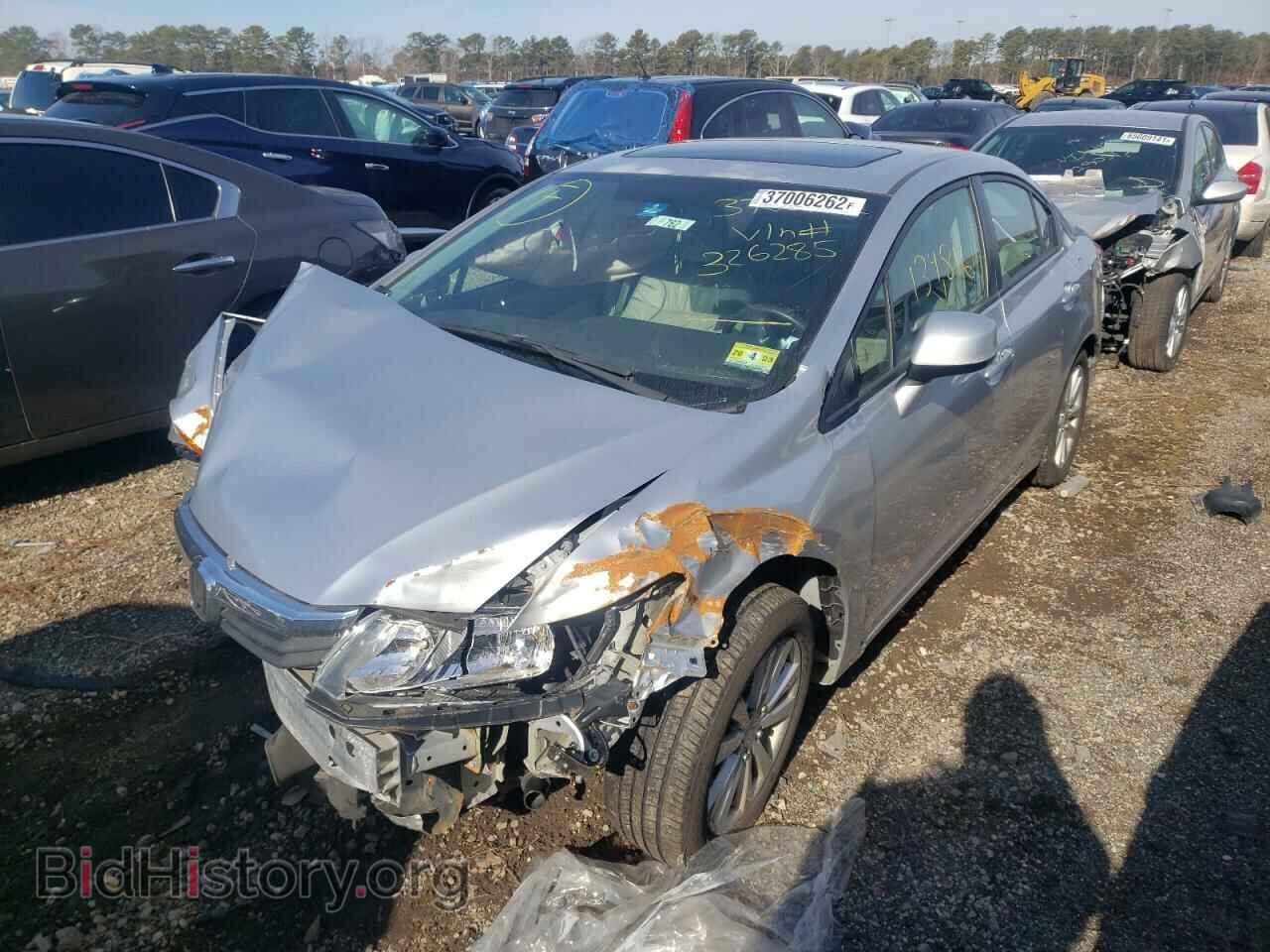 2012 HONDA CIVIC - VIN: 2HGFB2F95CH326285 - Фото 2