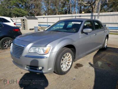 2013 Chrysler 300, silver — VIN 2C3CCAAG4DH732949, Copart