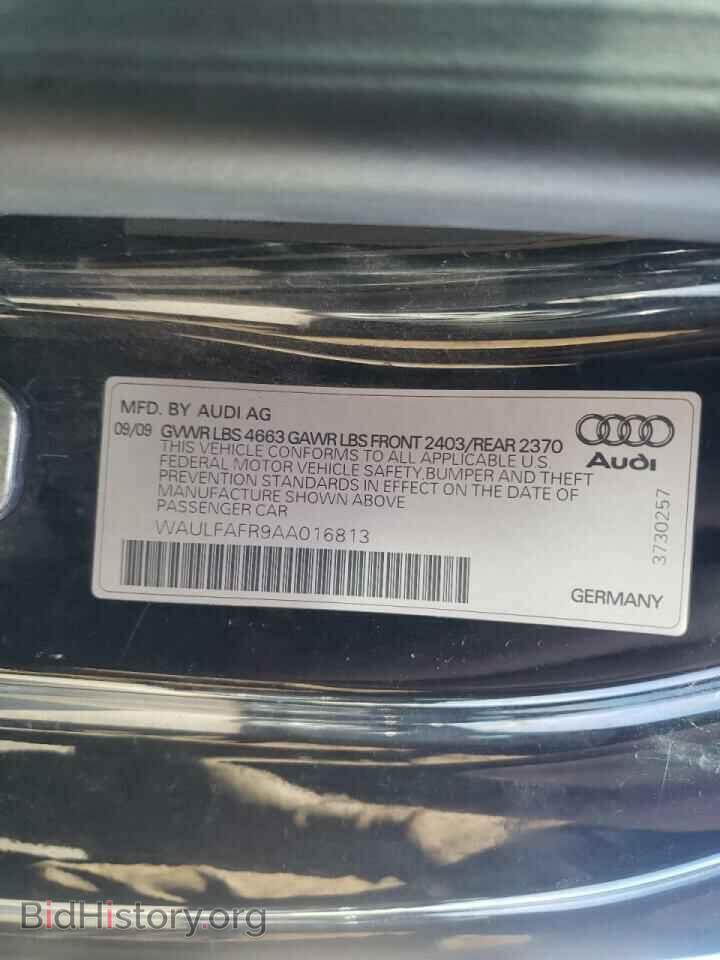 2010 AUDI A5 - VIN: WAULFAFR9AA016813 - Фото 12