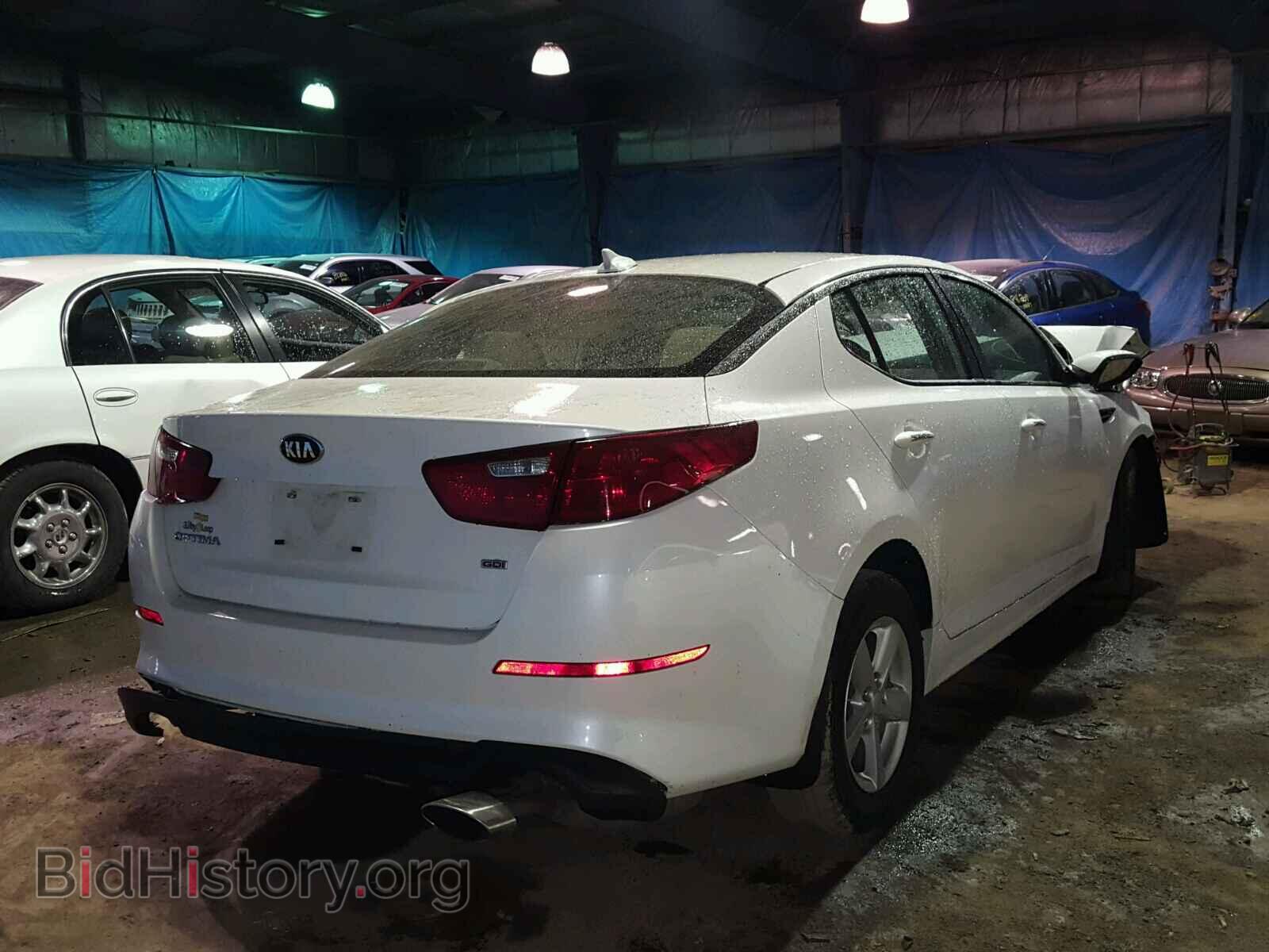 2015 KIA OPTIMA - VIN: KNAGM4A77F5646716 - Фото 4
