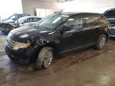 2008 Ford EDGE Edge SEL, black — VIN 2FMDK38CX8BA18751, Copart