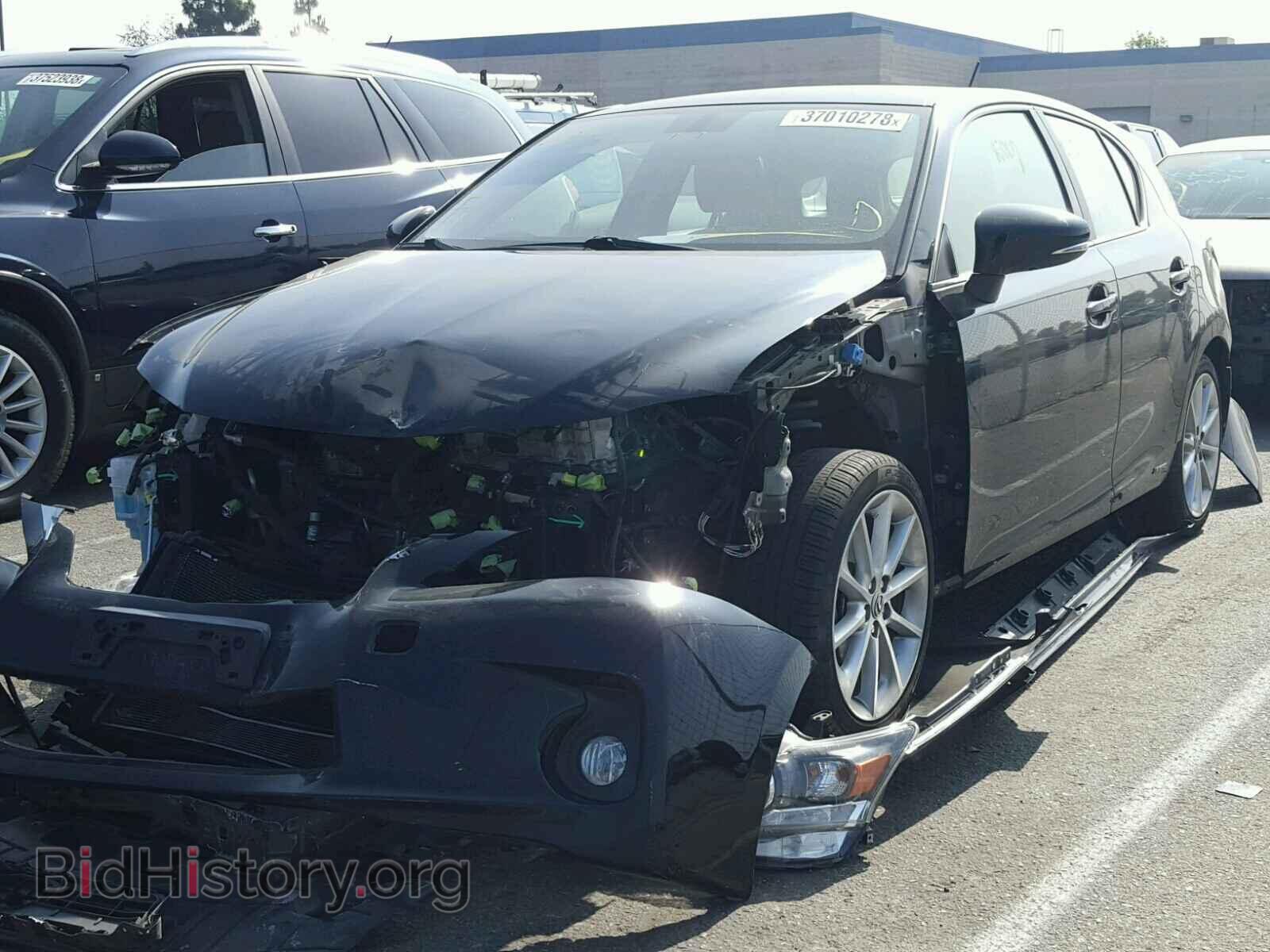2012 LEXUS CT 200 - VIN: JTHKD5BH3C2088577 - Фото 2