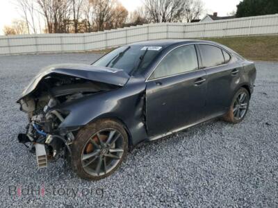 2012 Lexus IS 250, gray — VIN JTHBF5C23B5133194, Copart