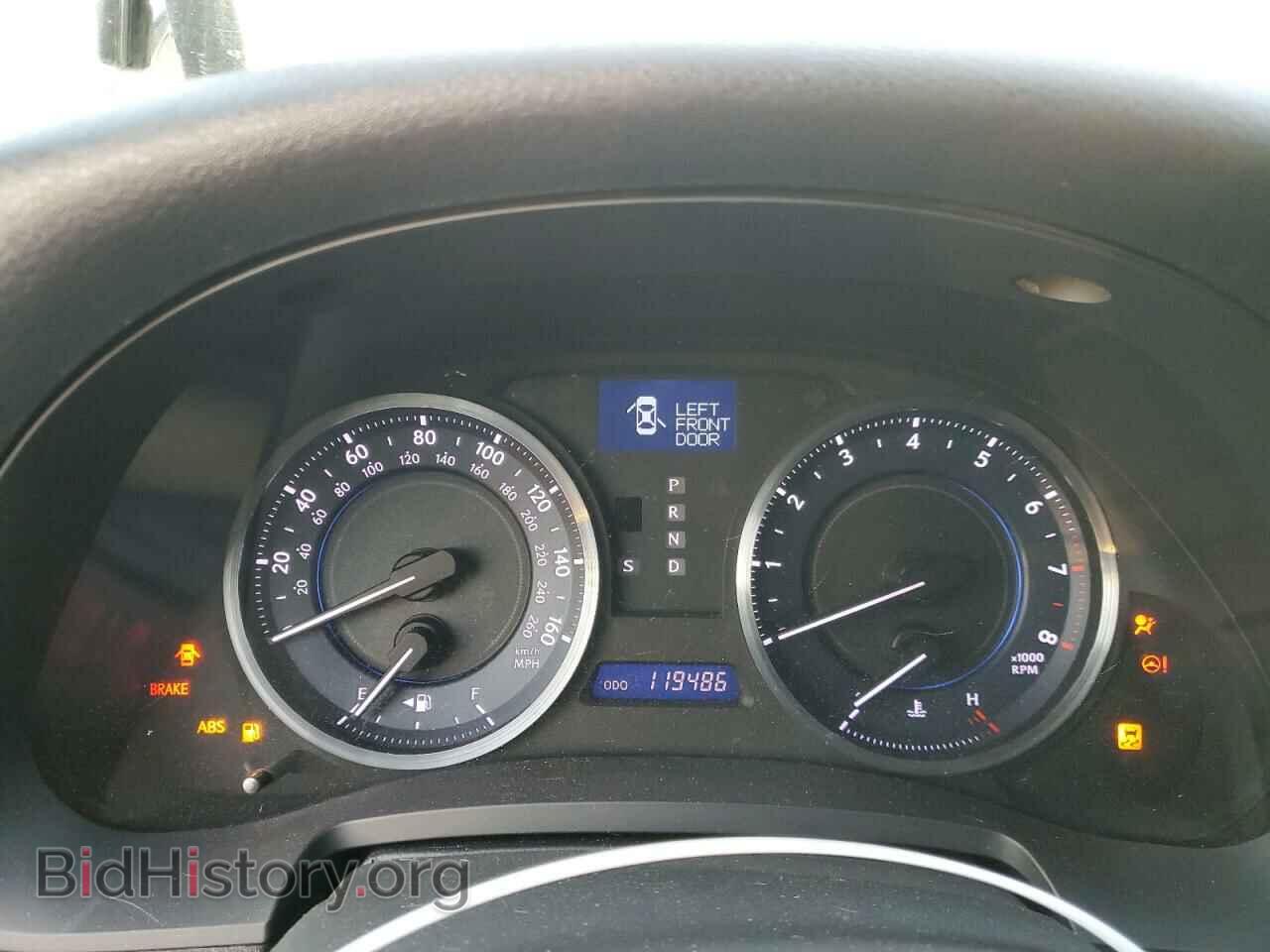 2012 LEXUS IS - VIN: JTHBF5C23B5133194 - Фото 9