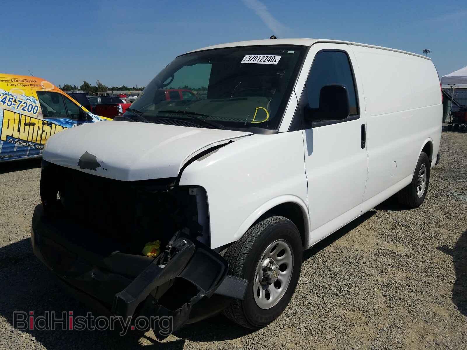 2009 CHEVROLET EXPRESS - VIN: 1GCFG15X591178883 - Фото 2