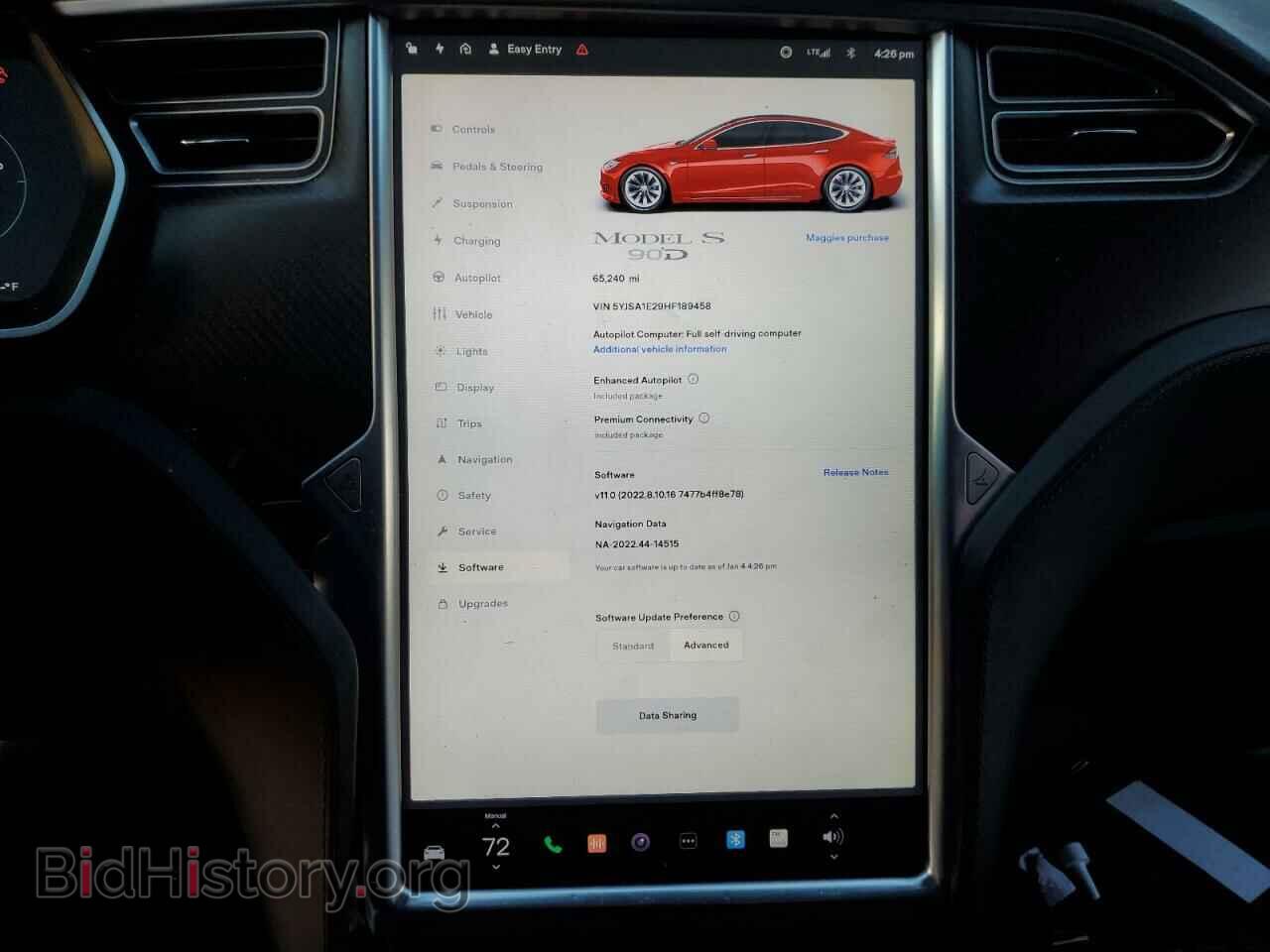 2017 TESLA MODEL S - VIN: 5YJSA1E29HF189458 - Photo 9