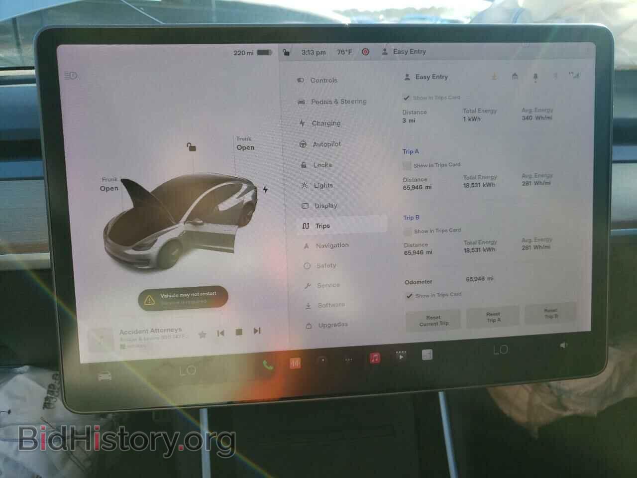 2018 TESLA MODEL 3 - VIN: 5YJ3E1EBXJF093370 - Фото 9
