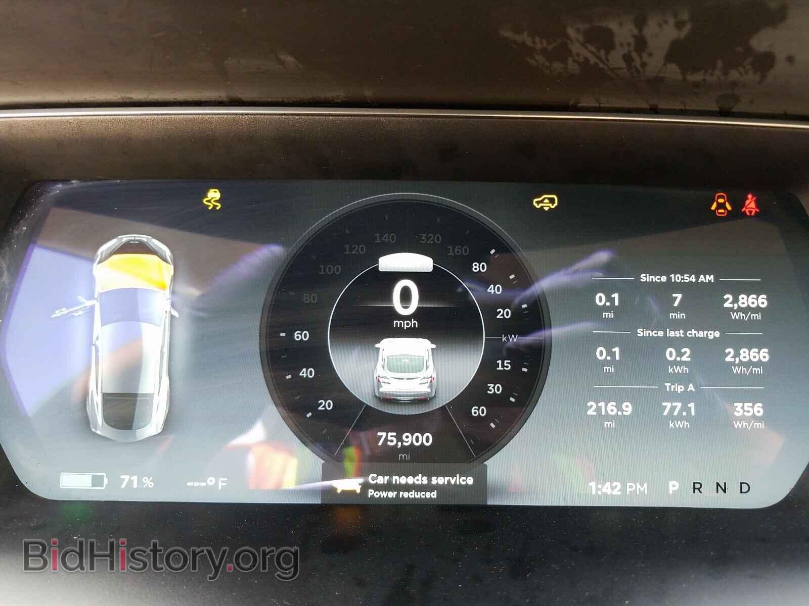 2014 TESLA MODEL S - VIN: 5YJSA1H1XEFP40544 - Photo 8
