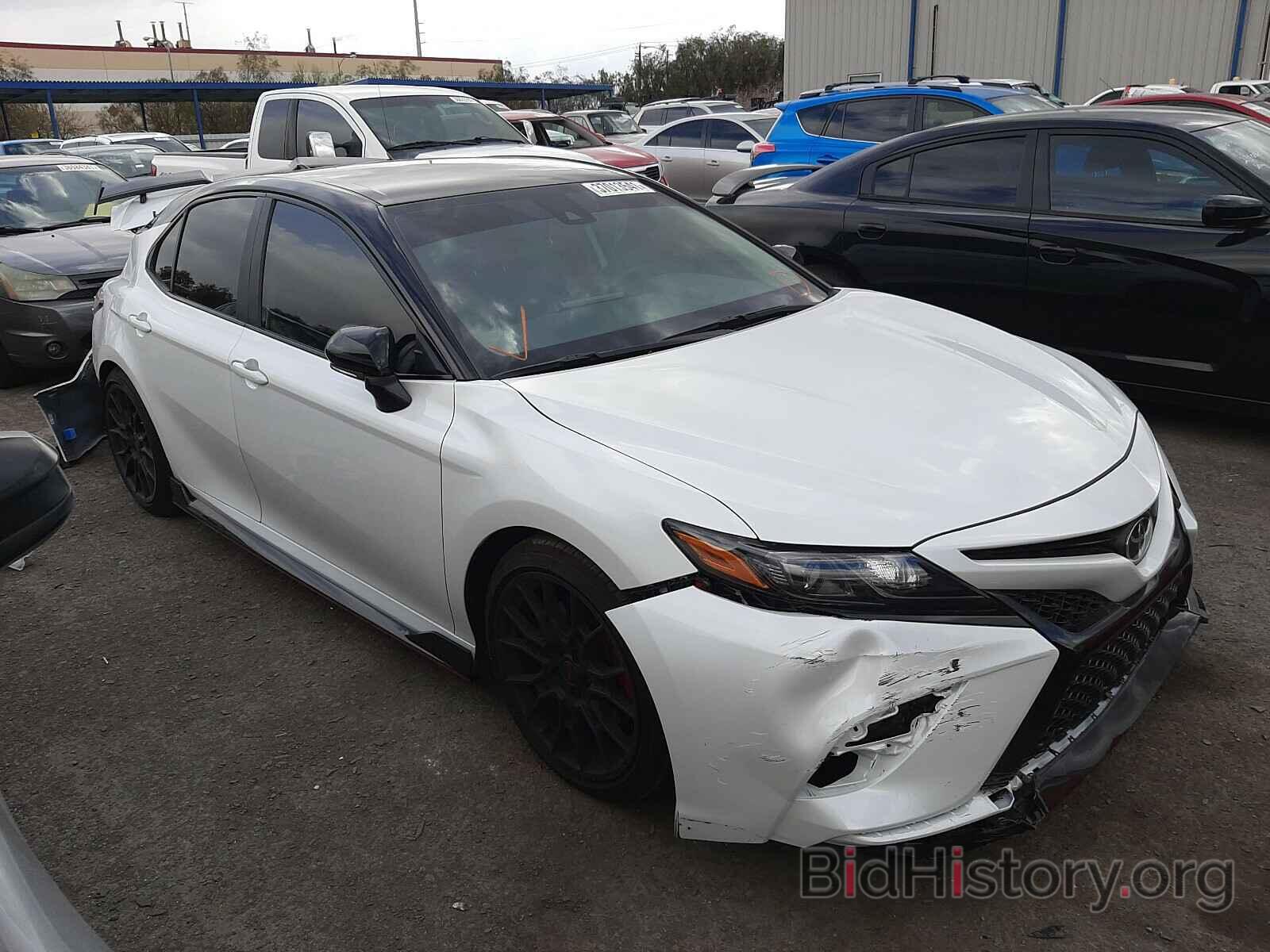 Photo 4T1KZ1AK4MU048244 - TOYOTA CAMRY 2021