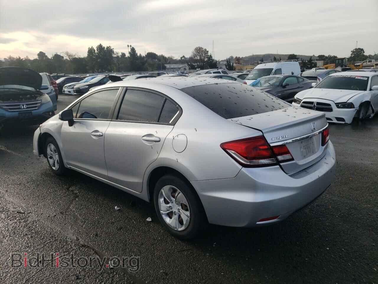 2014 HONDA CIVIC - VIN: 19XFB2F52EE243651 - Фото 2