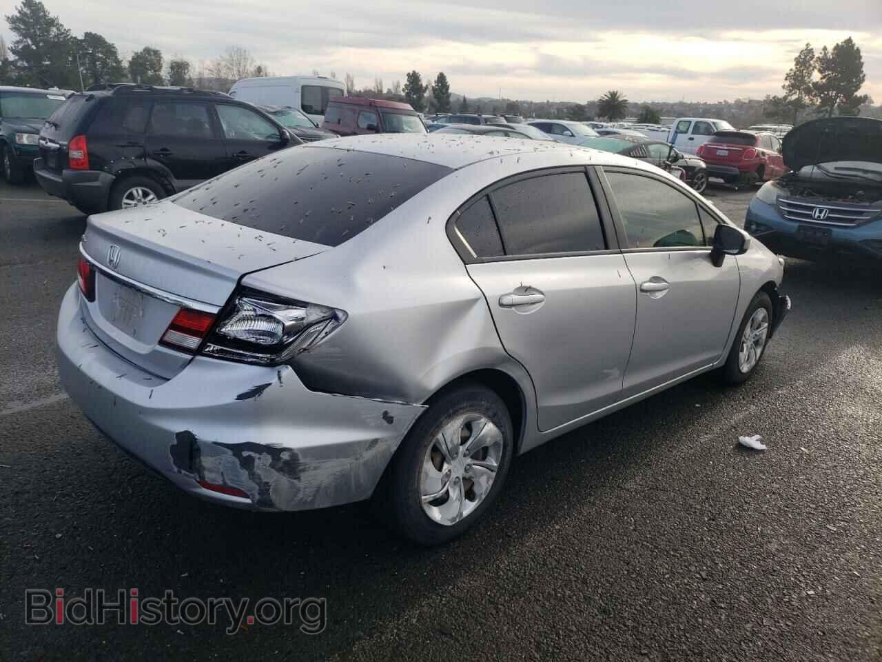 2014 HONDA CIVIC - VIN: 19XFB2F52EE243651 - Фото 3