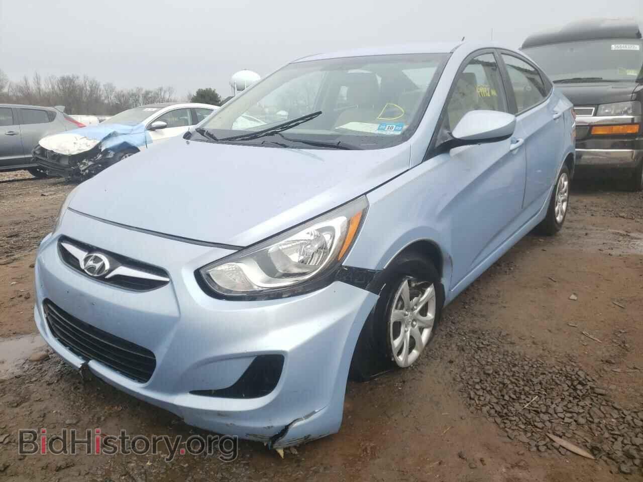 2013 HYUNDAI ACCENT - VIN: KMHCT4AE6DU519263 - Фото 2