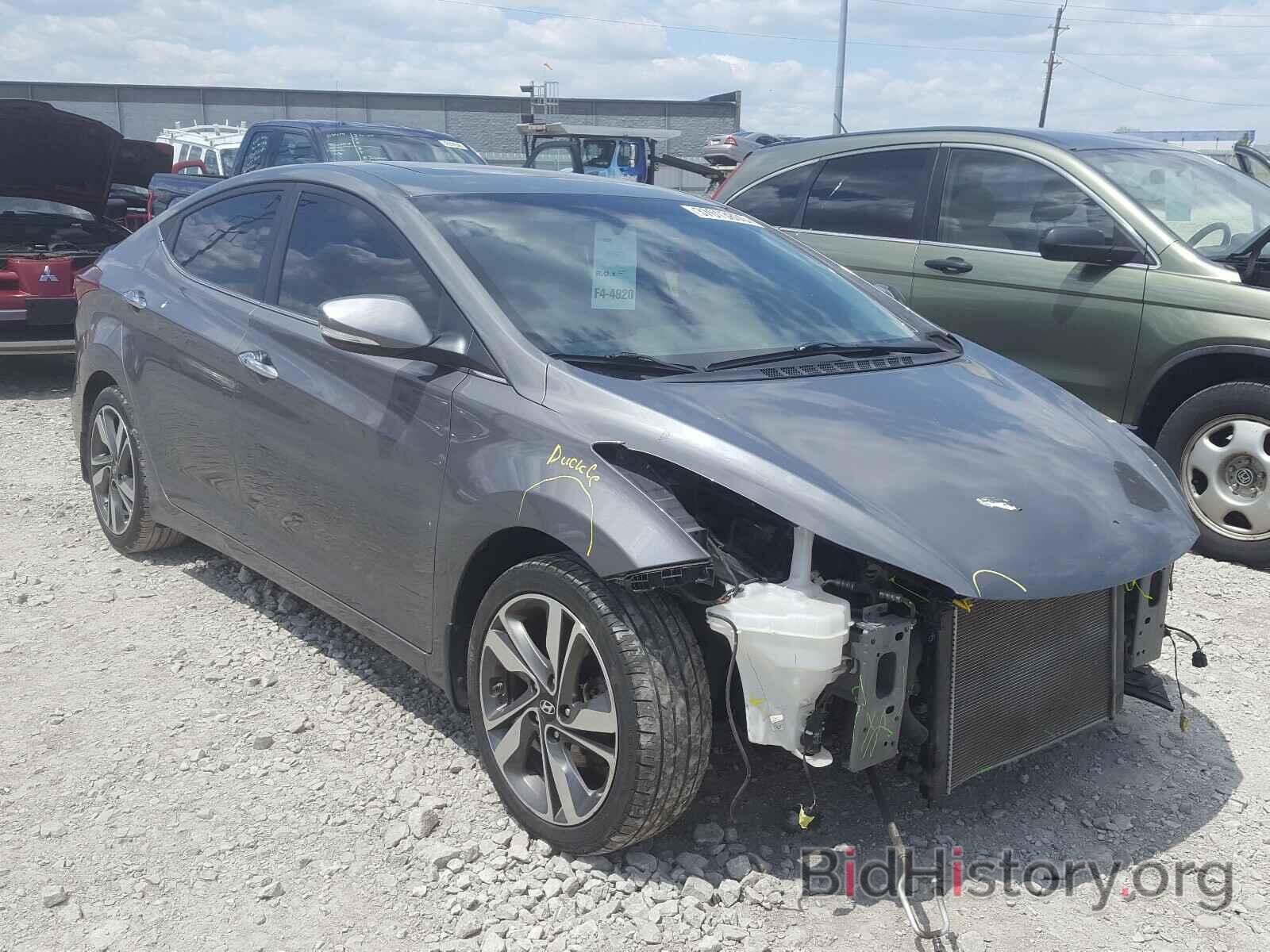 Фотография 5NPDH4AE1EH491491 - HYUNDAI ELANTRA 2014