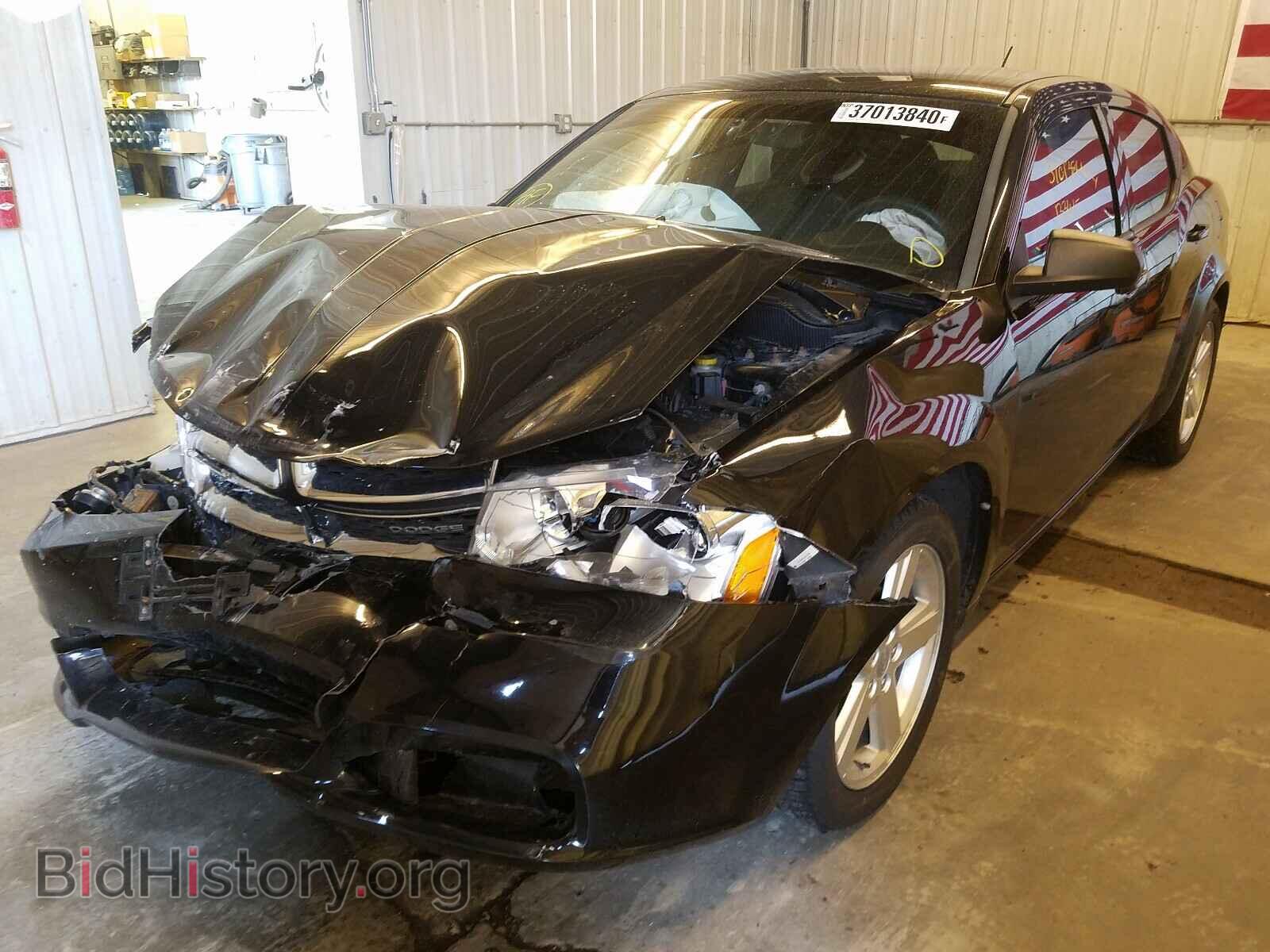 2013 DODGE AVENGER - VIN: 1C3CDZAB2DN551288 - Фото 2